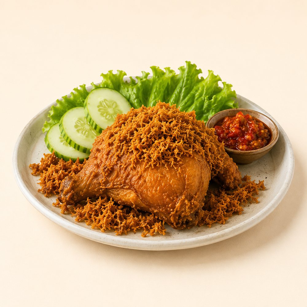 Menu ayam kremes andalan Ayam Kremes Gembul